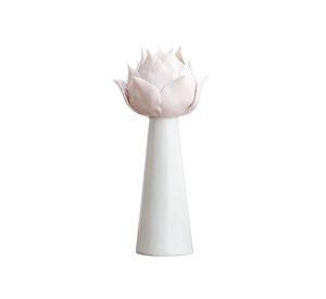 Candelabro del juego té de rosas grande