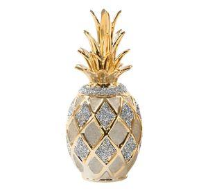 Figura Decorativa Adorno Piña Estatua Mesa Hogar Jhn