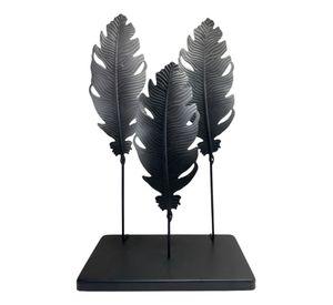 Escultura Hojas Estilo Europeo Decoración Hogar Creativa Jhn