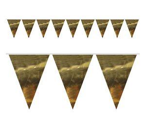 BANDERIN METALICO 2.6M DORADO X 1 UNI