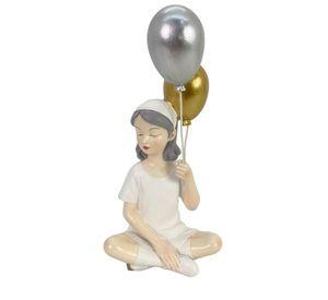 Niña Globos White