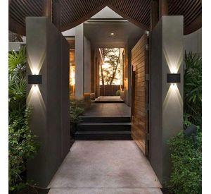 Aplique Pared LED Moderna Decoracion Interior Exterior Lau