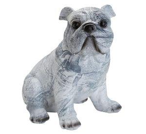 Adorno resina perro jean 23x17x22 cm. Unico