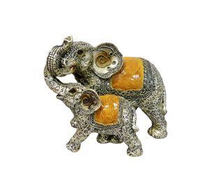 Figura Decorativa Elefante Vintage Adorno Estatua Jhn