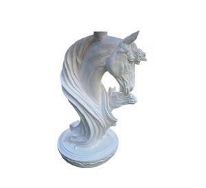 Figura Caballo Decorativo White Line 60 cm