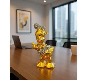 Figura Decorativa Pato Donald Estatua Adorno Hogar Mesa Jhn