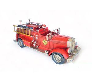 Camión De Bomberos A Escala, Colección, Decoración Vintage Fierro.