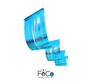 GUIRNALDA METALICA ECO CELESTE 0.33X4.5M