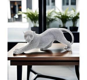 Estatua Animal Coleccionable Escultura Artesanía Plata Jhn