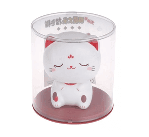 Gato De La Suerte Con Batería Solar Fortuna