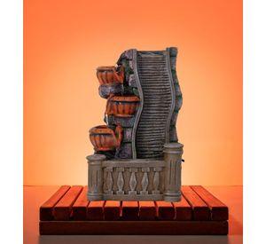 Fuente Agua Decorativa Cascada Elegante Hogar Relajante Jhn