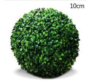 Pack 2 Mini Florero Con Base y Bola de Césped