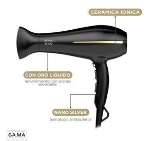 Secador De Cabello Ga.ma Italy Bora Gold Ion 2200w