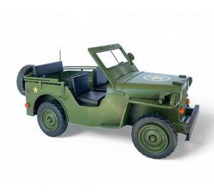 Auto A Escala Jeep Willy´s de Colección Decoración Vintage