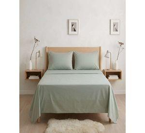 JUEGO DE SABANAS 200 HILOS KING BEIGE
