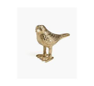 Adorno Decorativo Pájaro Dorado