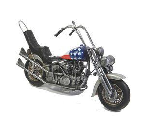 Moto metalica vintage Unico