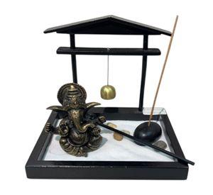 Buda Con Porta Incienso Decorativo Con Porta Vela