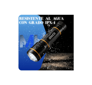 Linterna Led Industrial Aluminio Ingco 250lm Resistente