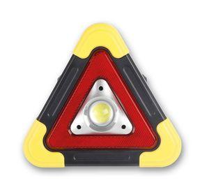 Triangulo Emergencia Led Recargable Solar Tecnolab