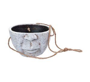 Maceta Colgante Rostro Ancha