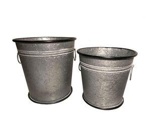 Baldes Metal Set de 2