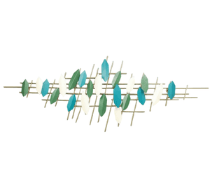 Decoración De Pared Verde Calipso 145cm