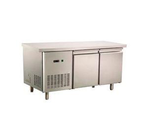 MESÓN DE TRABAJO REFRIGERADO ECOBECK 2 PUERTAS, FRÍO FORZADO