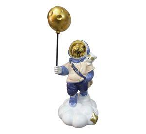 Figura Decorativa Viaje Luna Estatua Fantasía Cósmica Jhn