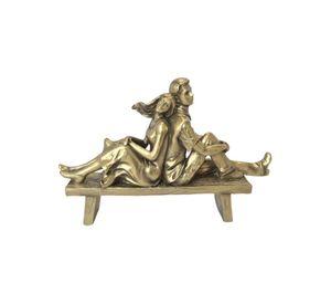 Figura Decorativa Enamorados Banca