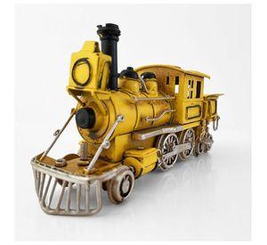 Locomotora A Escala, Tren Colección Decoración Vintage Metal