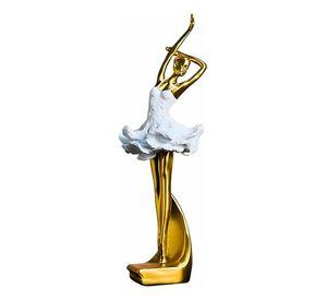 Figura Decorativa Bailarina Ballet Estatua Adorno Hogar Jhn