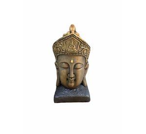 Cabeza de Buda Decorativa Golden 50 cm