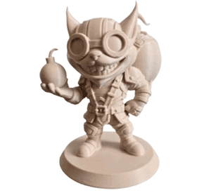 Figura Decorativa- Estatua De Ziggs League Of Legends