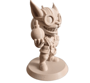 Figura Decorativa- Estatua De Ziggs League Of Legends