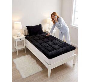 Cubre Colchón Premium Plush Acolchado Plaza y Media R3
