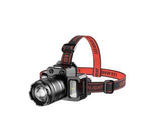 Linterna Frontal Luz Led Camping Cabeza Recargable USB
