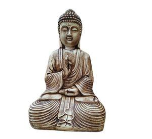 Buda Iluminado Vitarka Mudra Aged Line
