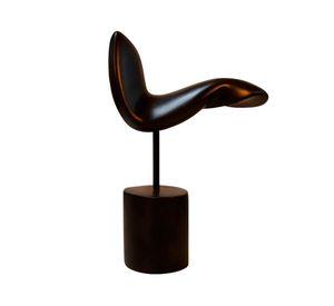 Figura Decorativa Hogar Adorno Negro 2pcs