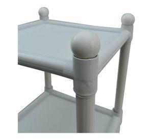 Mesa Multiuso 3 Niveles Blanco 34x30x65 Cms San Bernardo