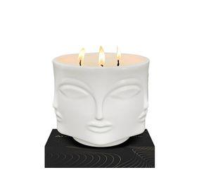 Maceta Plantas Cactus Ceramica Forma Cara Decorativo Lau