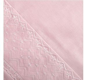 Sabana Broderie Geo King Malva