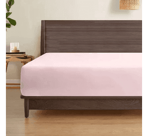 Sabana bajera ajustable 1800 king 3angeli color rosa