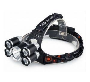 Linterna Cintillo Led Tecnolab 5 Focos Recargable TL143