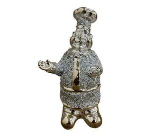 Figura Decorativa Estatua Chef Estilo Cocina Adorno Jhn