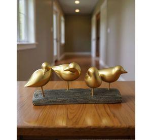 Figura Decorativa Aves Adorno Minimalista Hogar Jhn