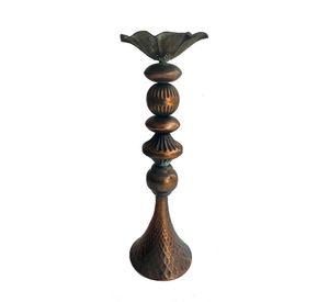 Candelabro Metálico Cobrizo Opaco