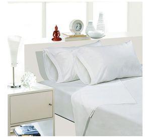 Sábana ArtHome - 2,0 Plazas - Blanco -144 Hilos
