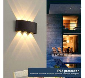Set 2 Apliques Moderno LED 6W Sala Porche Patio Garaje Lau