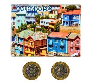 Pack 4 Imán Cerámica Valparaiso